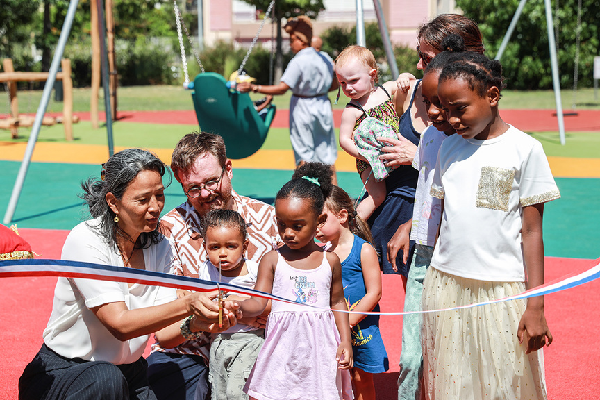 Saint-Denis: quatre espaces sécurisés et pensés pour le bien-être des enfants Saint-Denis: quatre espaces sécurisés et pensés pour le bien-être des enfants
