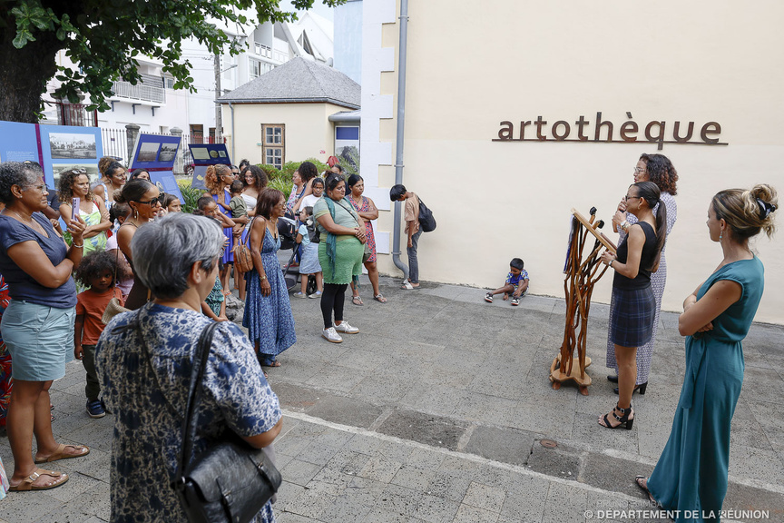 C'est à l'artothèque de Saint-Pierre qu'a eu lieu l'événement C'est à l'artothèque de Saint-Pierre qu'a eu lieu l'événement