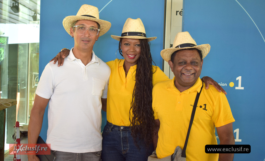 Sébastien Autale, Valérie Filain, et Patrick Ramoudou