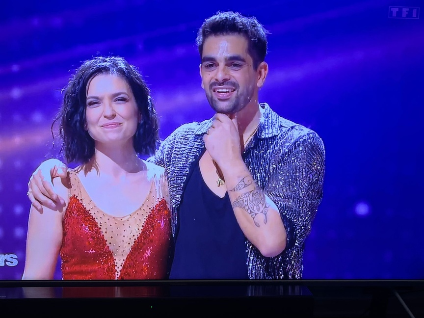 Lucie Bernardoni et Christophe Licata, éliminés