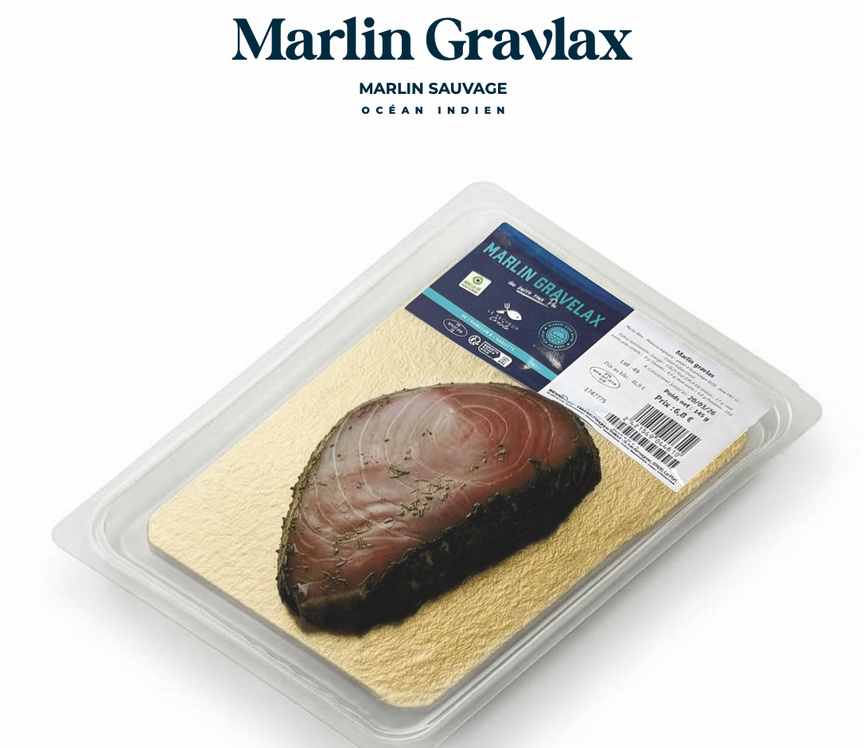Le marlin Gravlax