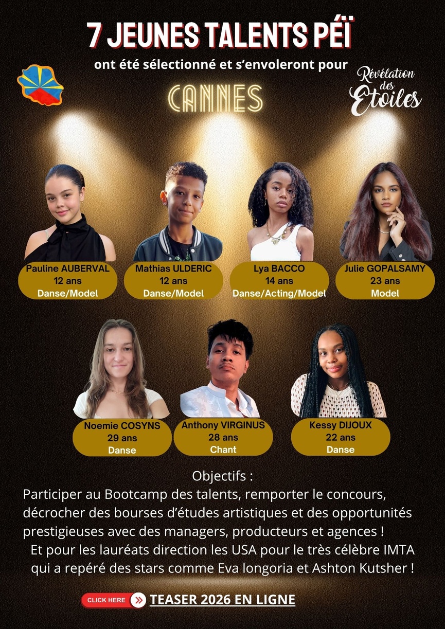 Les 7 sélectionné.e.s