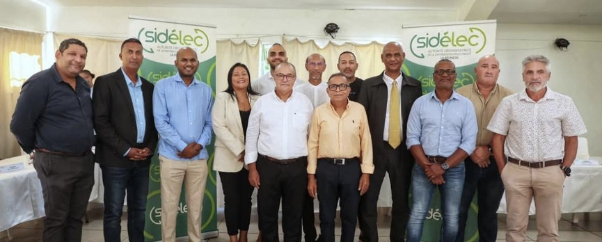 Le nouveau bureau du Sidélec