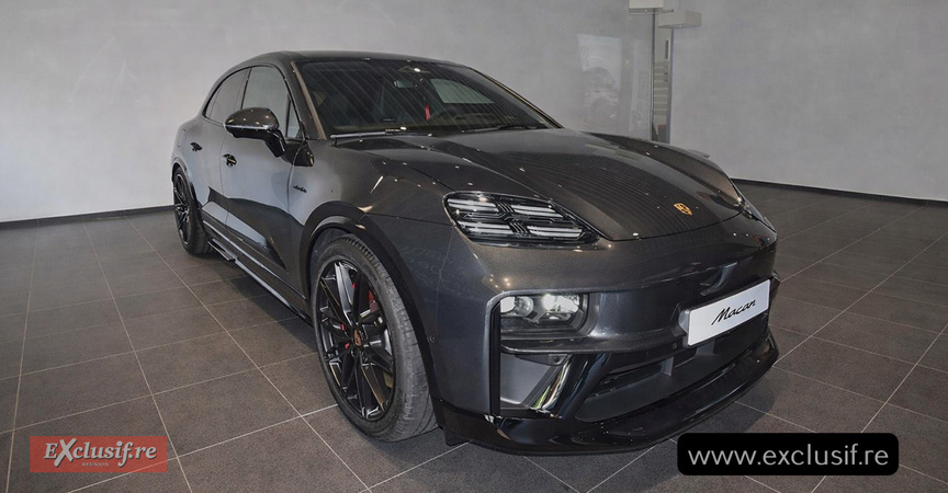 Le Nouveau Macan GTS lancé il y a quelques semaines dans l'île