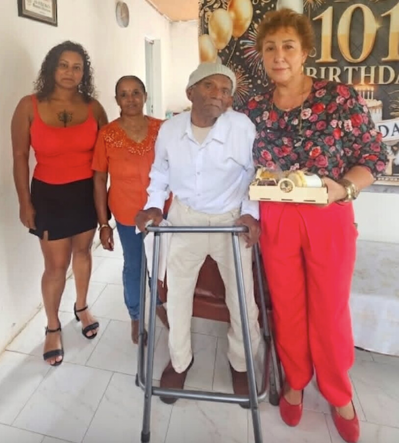 101 ans pour Léon Adrien Viraye à Salazie