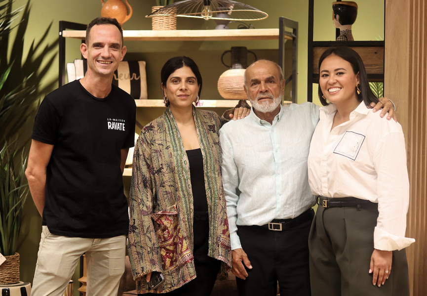 Olivier Le Baurdais, Aisha Ravate, Noor Ravate et Jessica Gonzales Olivier Le Baurdais, Aisha Ravate, Noor Ravate et Jessica Gonzales