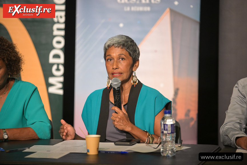 La maire de Saint-Denis Ericka Bareigts était aussi présente