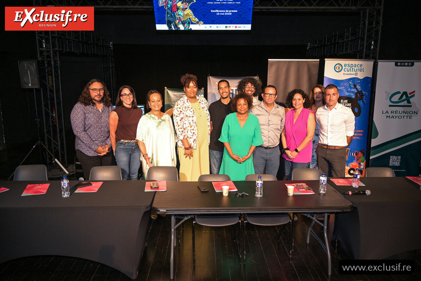 Organisateurs et partenaores présents lors de la présentation de l'événement à la Cité des Arts Organisateurs et partenaores présents lors de la présentation de l'événement à la Cité des Arts