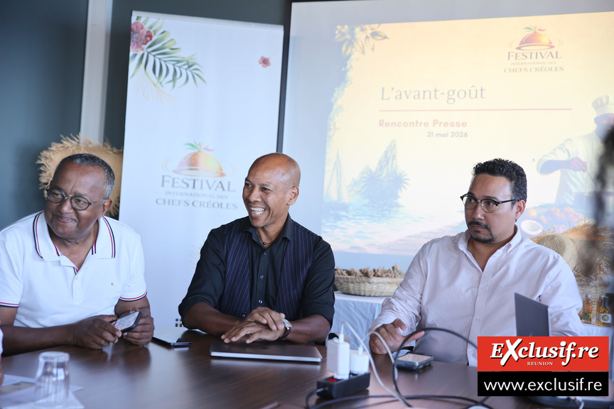 David Banon, Jean-Charles Bertrand, et Mr Aure, de la CCIR
