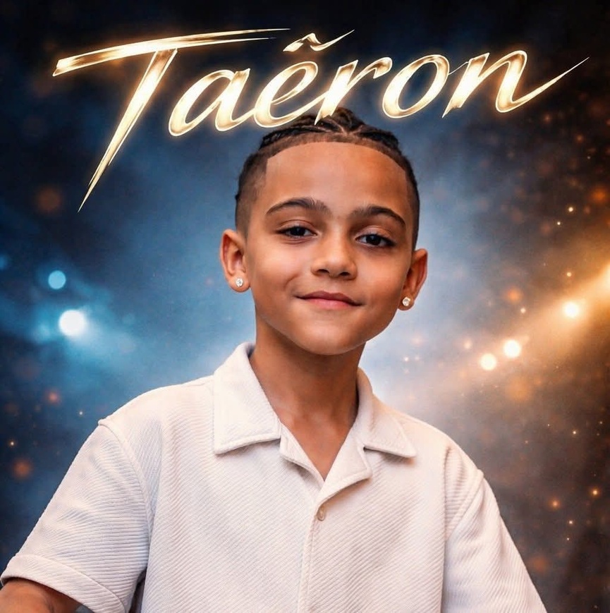 Taëron a 10 ans et il connaît déjà un certain succès...