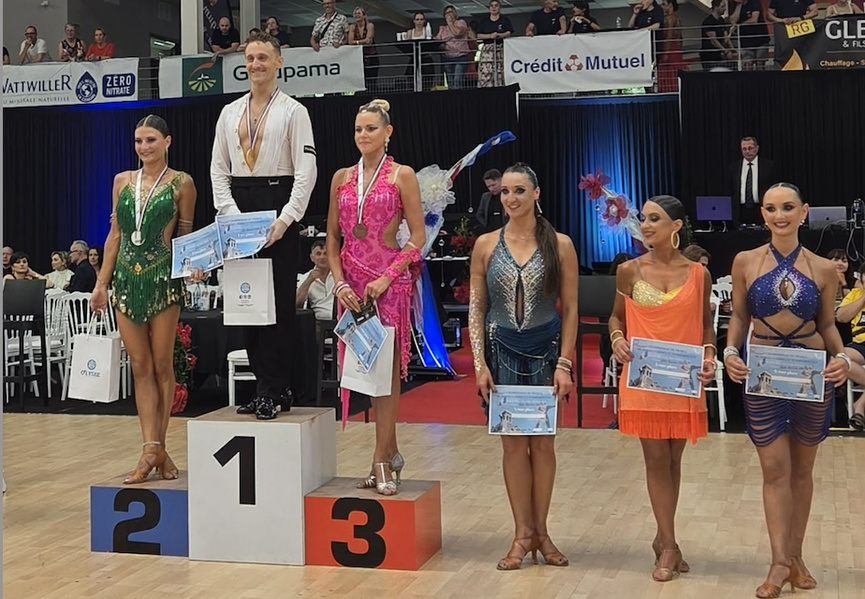 Le podium de Grégory Chevaillier