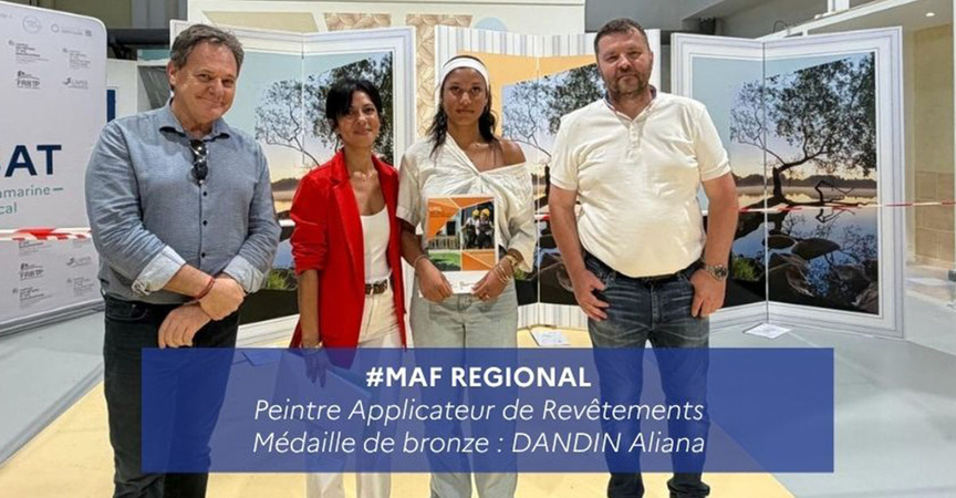Meilleur Apprenti-Peintre Applicateur de Revêtement: le vainqueur local est... Meilleur Apprenti-Peintre Applicateur de Revêtement: le vainqueur local est...