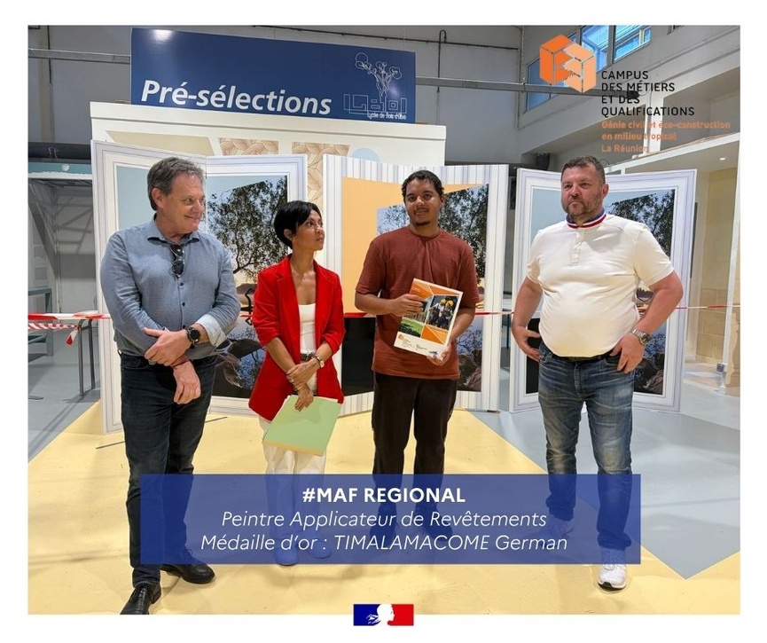 Meilleur Apprenti-Peintre Applicateur de Revêtement: le vainqueur local est... Meilleur Apprenti-Peintre Applicateur de Revêtement: le vainqueur local est...