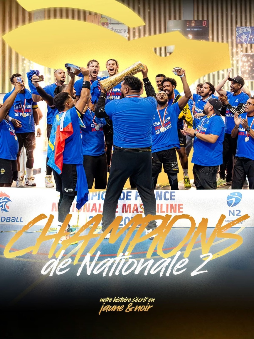 Champions de France oté! Une excellente performance du handball réunionnais