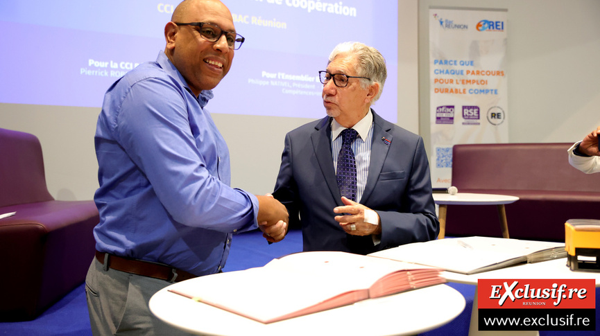 CCIR et BAC Réunion: signature d'une convention de coopération