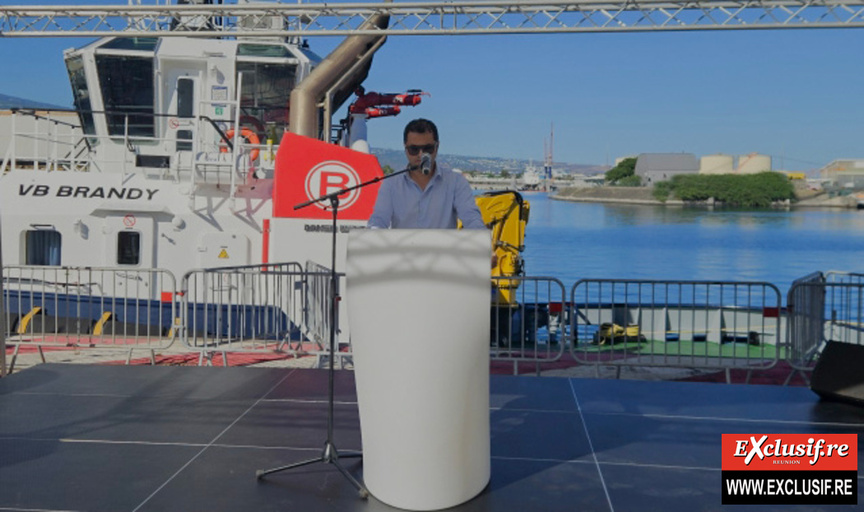 Sami Ouadrani, directeur de  l’École d’apprentissage maritime de La Réunion