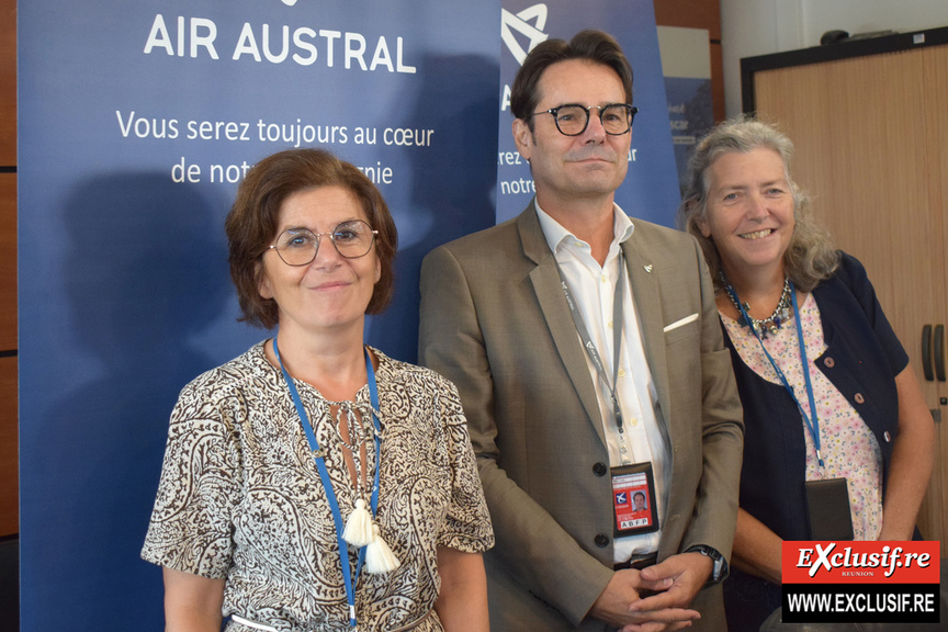Claire Tabakian, Hugues Marchessaux, et Isabelle Birem
