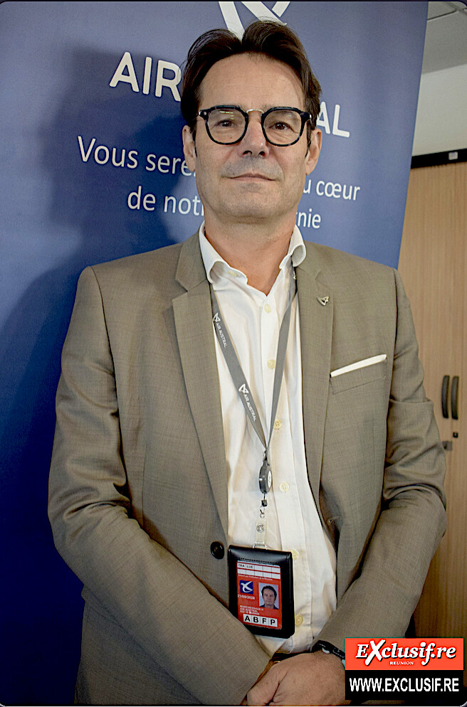 Hugues Marchessaux est président du directoire d'Air Austral depuis octobre 2024