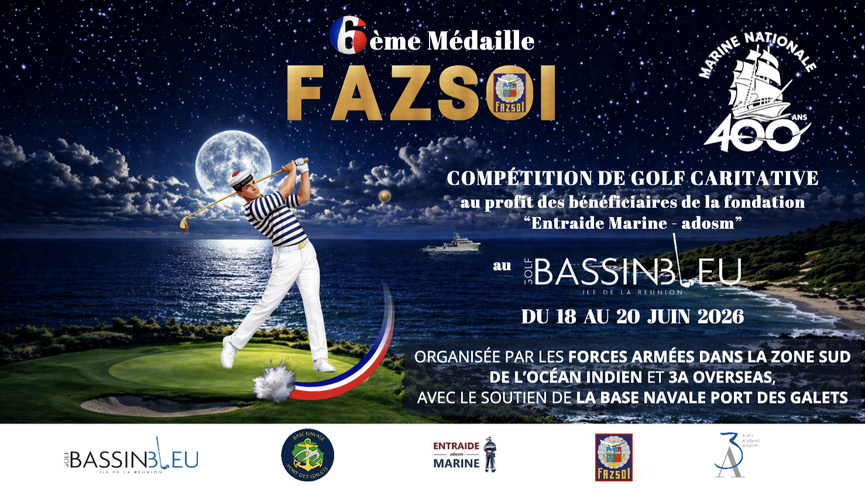 Golf: 6ème édition de la «Médaille des FAZSOI 2026» à Bassin Bleu Golf: 6ème édition de la «Médaille des FAZSOI 2026» à Bassin Bleu