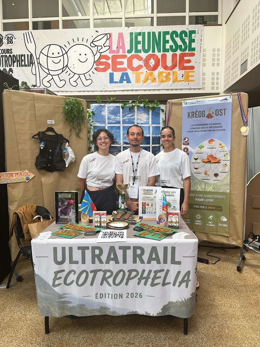 KréoBoost, la pâte énergétique réunionnaise qui distingue l’ESIROI à Ecotrophelia France 2026