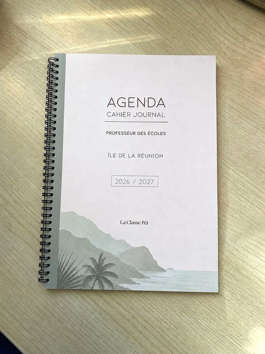 Une enseignante réunionnaise crée un agenda-cahier journal pour les professeurs des écoles de l'île