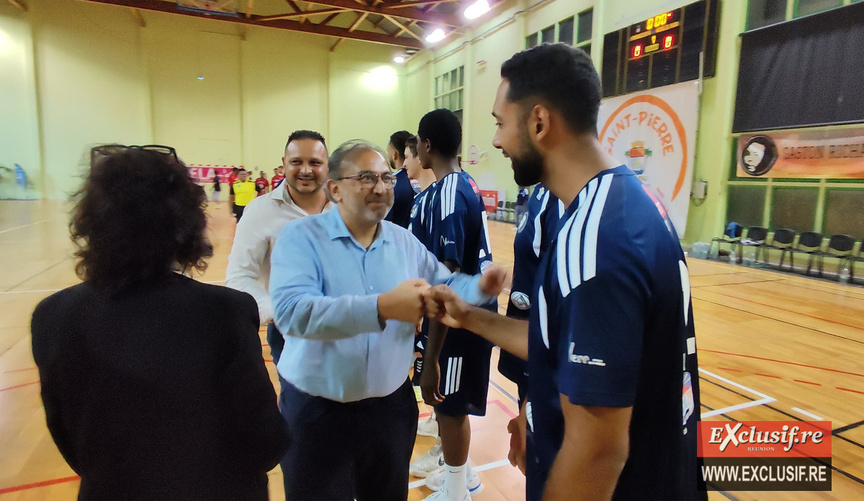 Nazir Vally, adjoint au maire de Saint-Pierre