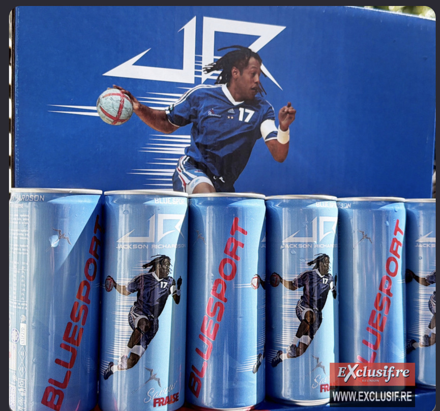 Bluesport JR, la nouvelle boisson à l'effégie de Jackson Richardson Bluesport JR, la nouvelle boisson à l'effégie de Jackson Richardson