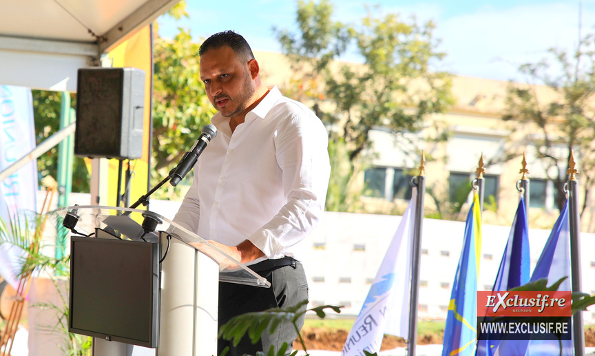 Johan Guillou, président du CROS (Comité Régional Olympique et Sportif) de La Réunion