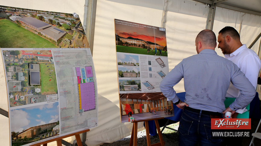 Gymnase de Champ Fleuri: première pierre posée, livraison en septembre 2027