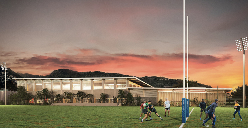 Gymnase de Champ Fleuri: première pierre posée, livraison en septembre 2027 Gymnase de Champ Fleuri: première pierre posée, livraison en septembre 2027
