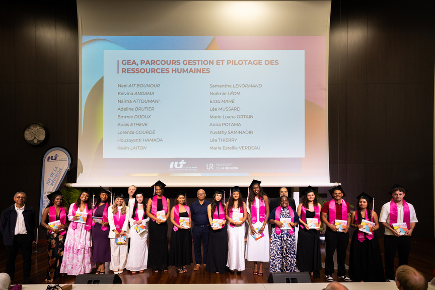 L’IUT Réunion célèbre ses 259 diplômés en Bachelor Universitaire de Technologie L’IUT Réunion célèbre ses 259 diplômés en Bachelor Universitaire de Technologie