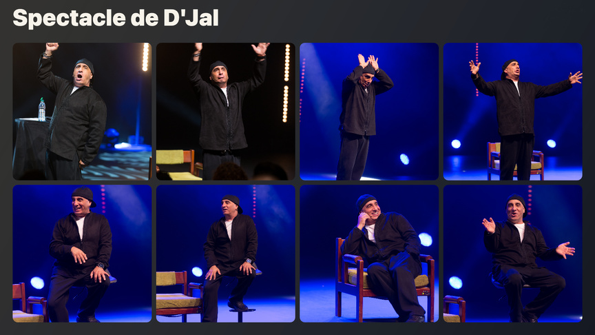 D'jal, humoriste, acteur et scénariste français, a fait le plein à La Réunion: photos D'jal, humoriste, acteur et scénariste français, a fait le plein à La Réunion: photos