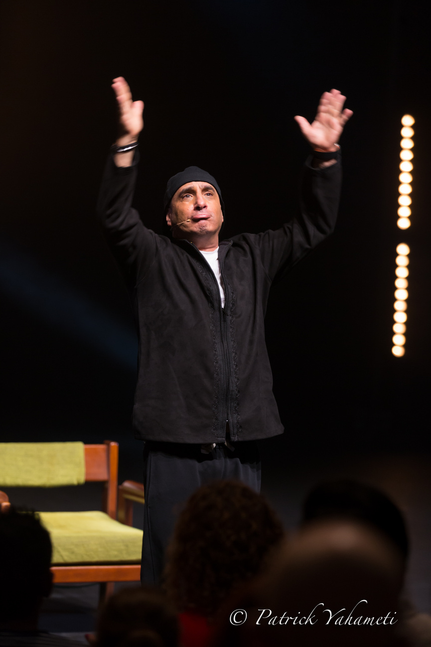 D'jal, humoriste, acteur et scénariste français, a fait le plein à La Réunion: photos