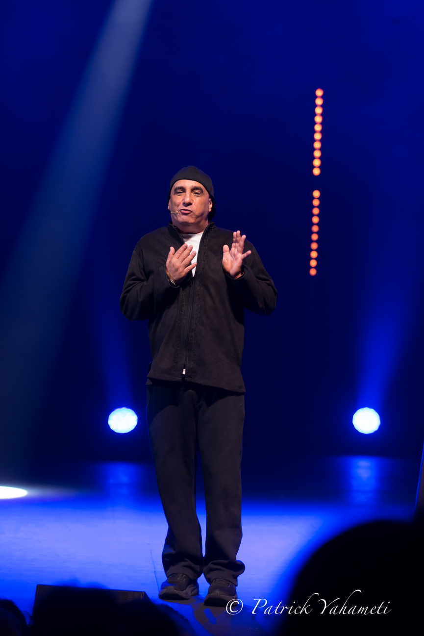 D'jal, humoriste, acteur et scénariste français, a fait le plein à La Réunion: photos