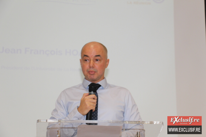 Pr Jean-François Hoarau, président de l'Université de La Réunion