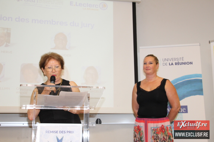 Christiane André, membre de la section de La Réunion de l’ANMONM