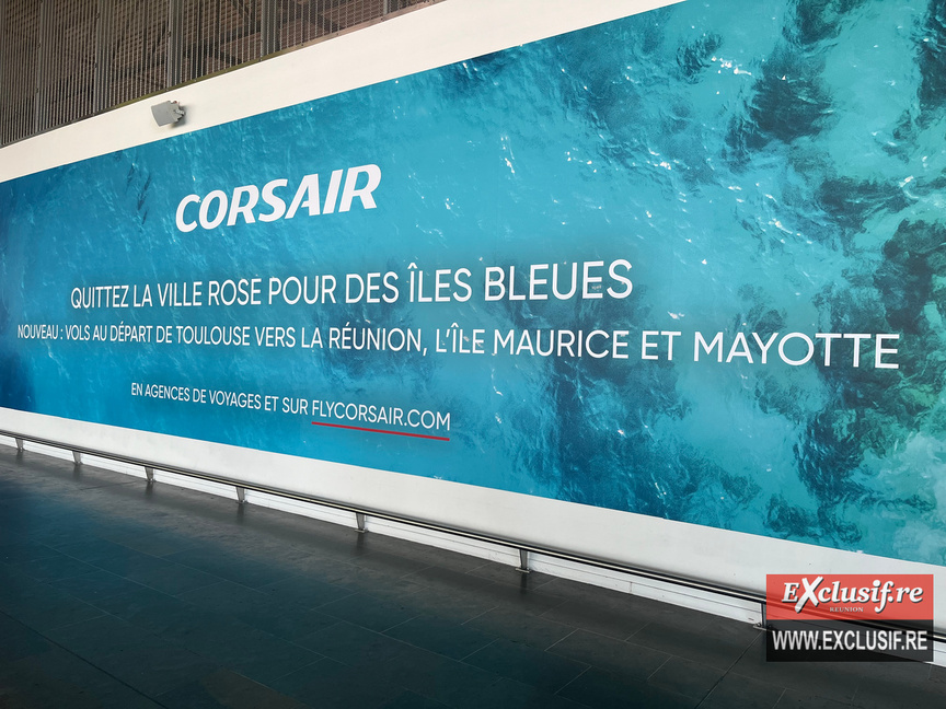A l'aéroport Toulouse-Blagnac, on fait la promotion de l'Océan Indien