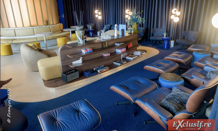 Le salon Business de Corsair à l'aéroport Roland Garros