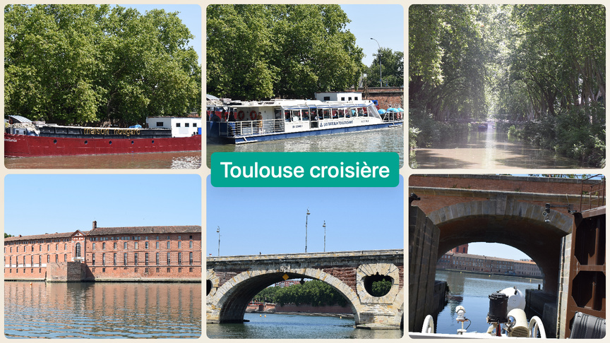 Toulouse: croisière sur la Garonne et le Canal de Brienne