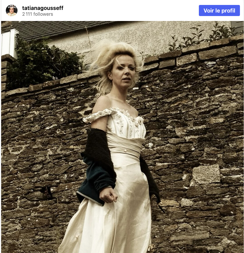 La comédienne Tatiana Goussef, qui l'a souvent côtoyée, a publié cette photo et un emssage d'hommage sur son compte Instagram