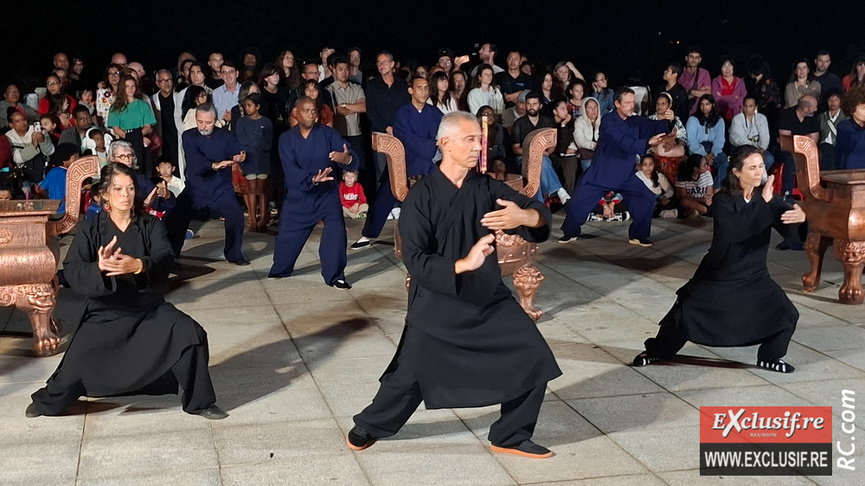 Démonstration de Taïchi par les élèves de Sifu Muller Lauret