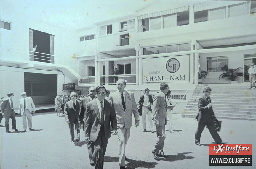 Visite de l'usine Chane Nam par Jacques Chirac Visite de l'usine Chane Nam par Jacques Chirac