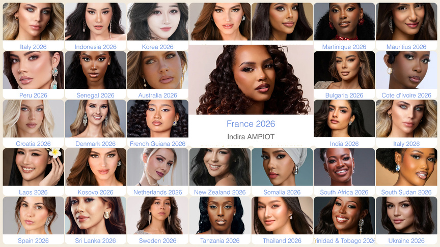 Miss Monde ce samedi 5 septembre au Vietnam: découvrez les 111 candidates Miss Monde ce samedi 5 septembre au Vietnam: découvrez les 111 candidates