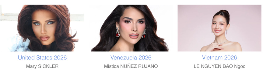 Miss Monde ce samedi 5 septembre au Vietnam: découvrez les 111 candidates Miss Monde ce samedi 5 septembre au Vietnam: découvrez les 111 candidates