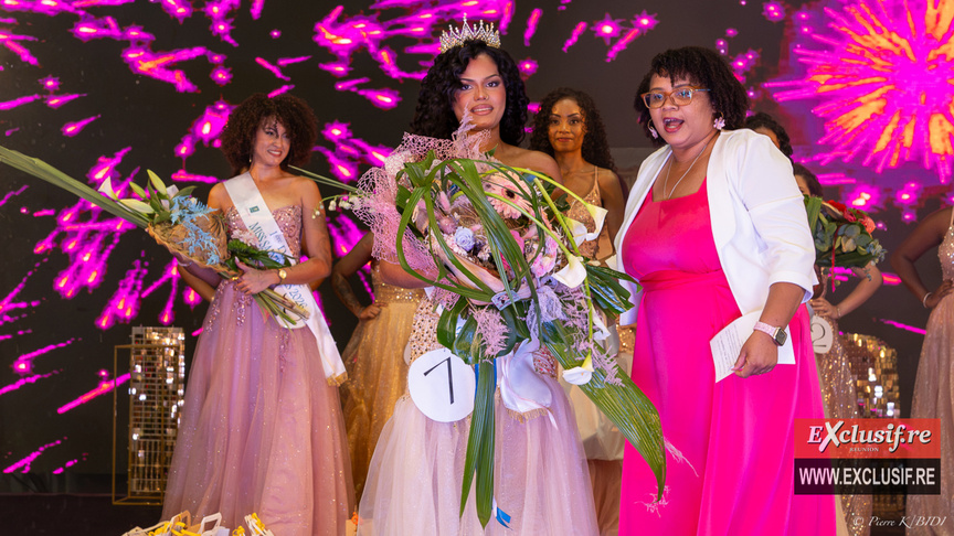 Maria Chloé Doressamy et Juliana Mdoihoma, maire de Saint-Louis