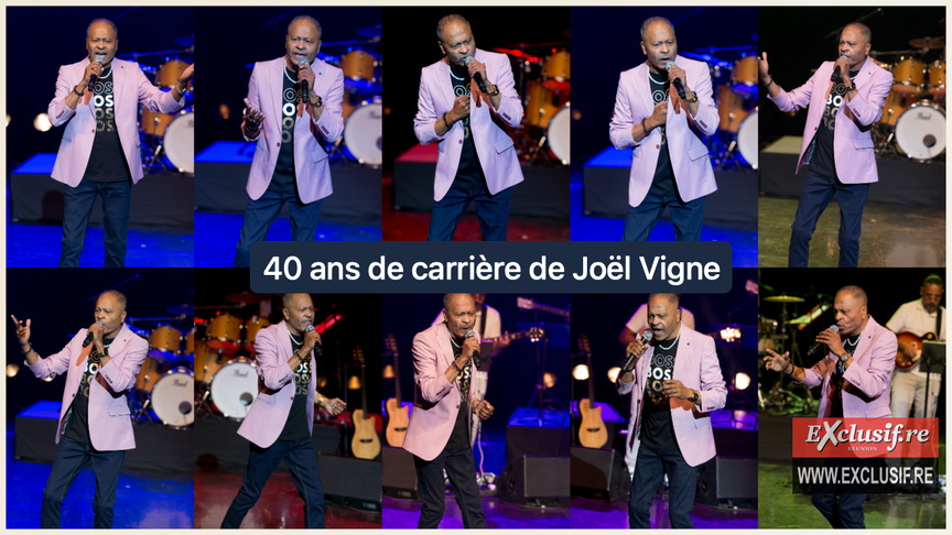 Concert de Joël Vigne au Tampon: 40 ans de carrière ça se fête! Concert de Joël Vigne au Tampon: 40 ans de carrière ça se fête!