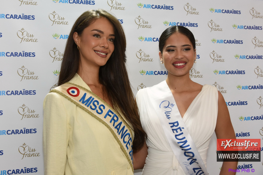 Hinaupoko et Laetitia: retrouvailles après l'élection de Miss Réunion le 22 août dernier Hinaupoko et Laetitia: retrouvailles après l'élection de Miss Réunion le 22 août dernier