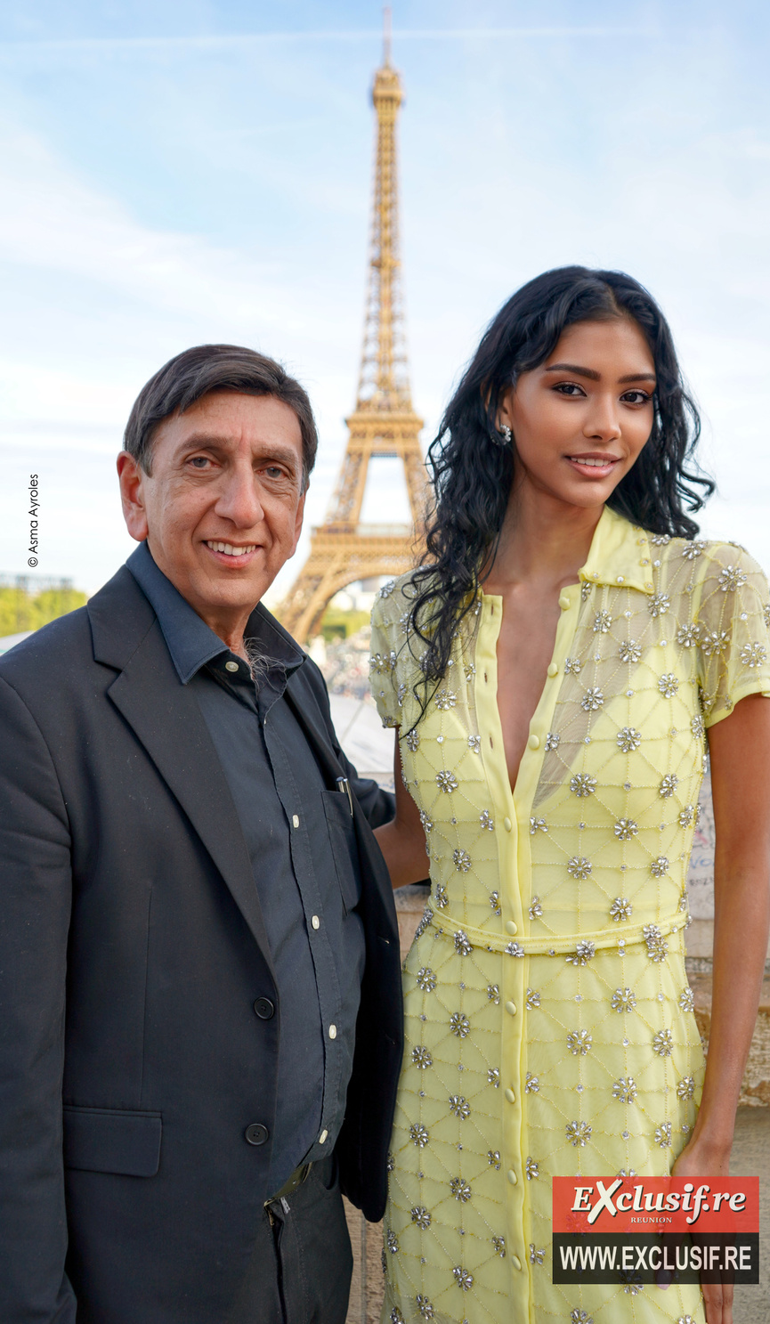 Aziz Patel l'a accompagnée à Paris pour un premier shooting et lui a fait bénéficier de ses précieux conseils