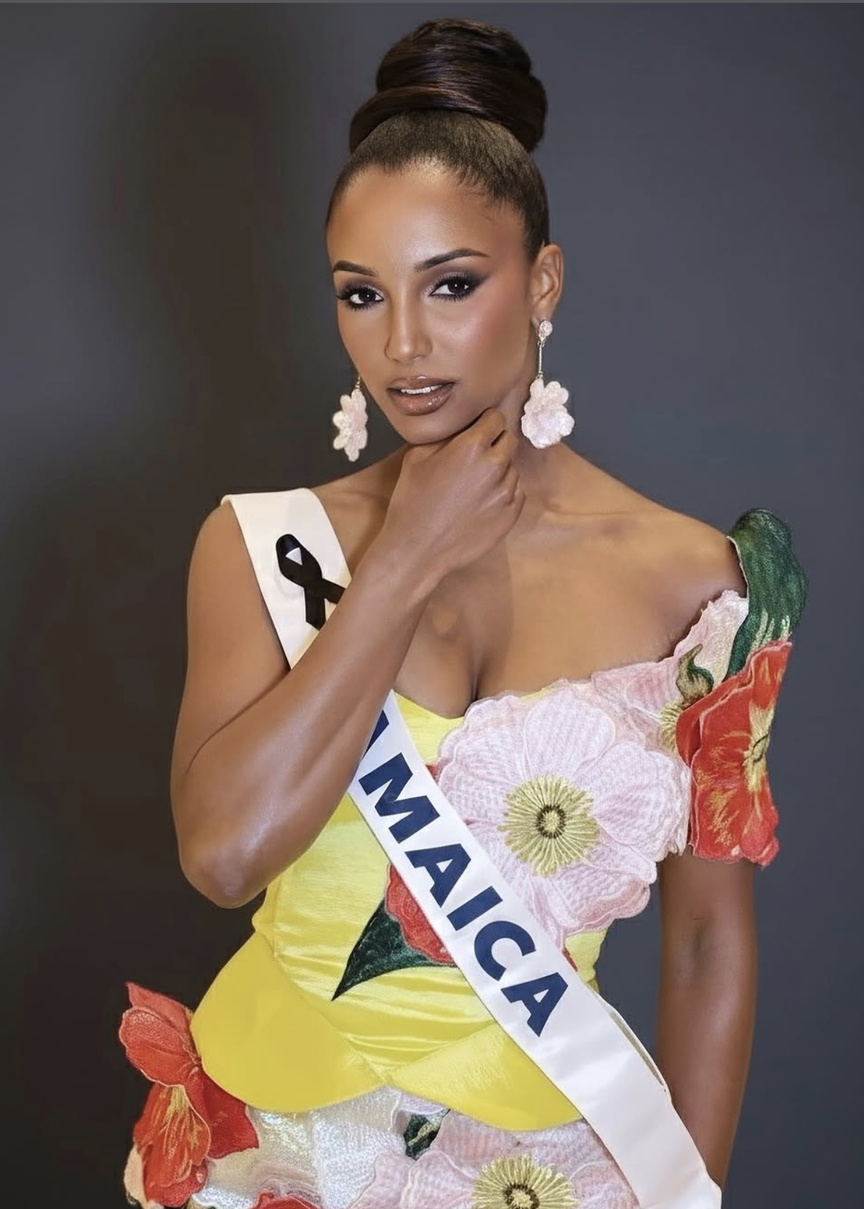 Gabrielle Henry, Miss Jamaïque, avant sa participation à Miss Universe