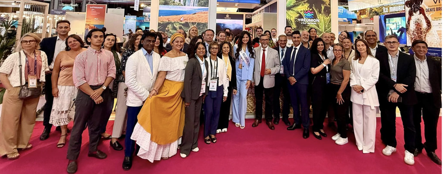 Les Réunionnais présents au salon IFTM 2026 au stand du CRT